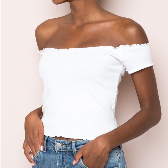 Brandy Melville Other - Brandy Melville Off The Shoulder Top